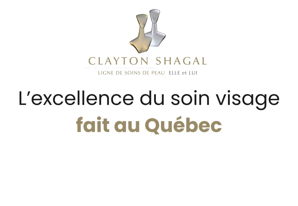 Soins de la peau Clayton Shagal québécois avec collagène et acide hyaluronique
