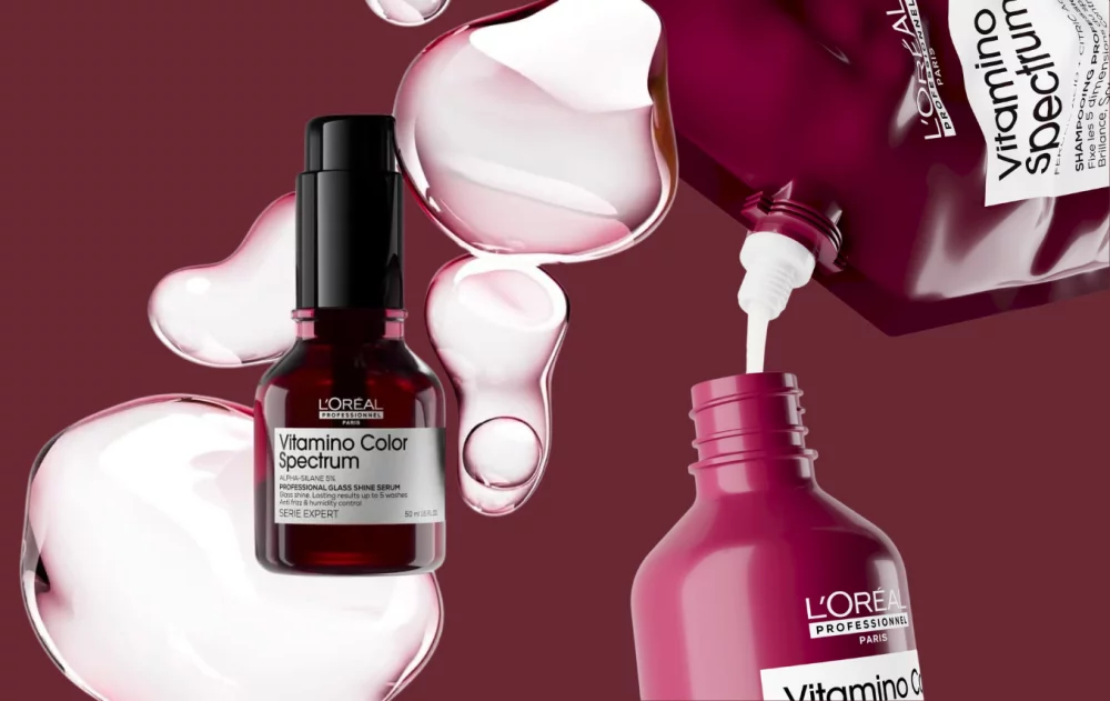 Vitamino Color Spectrum by L'Oréal Professionnel – haircare range for color-treated hair, shine and radiance