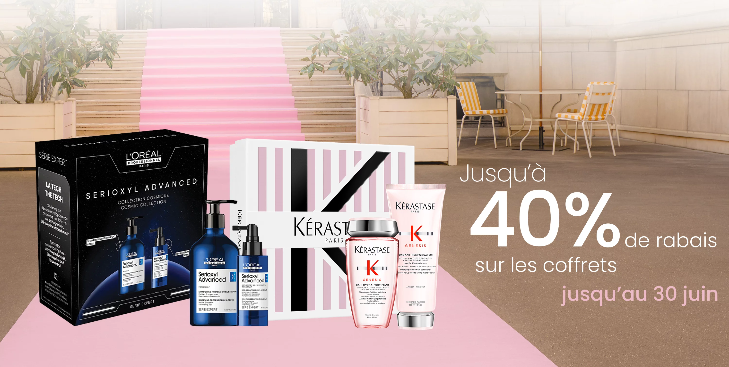 Coffrets de printemps en rabais : Kérastase, L'Oréal Professionnel, Shu Uemura et Pureology
