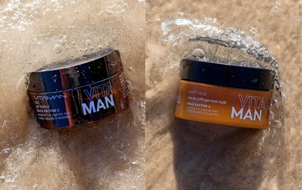 Shampoing pour homme de la marque Vitaman – soins capillaires naturels pour hommes