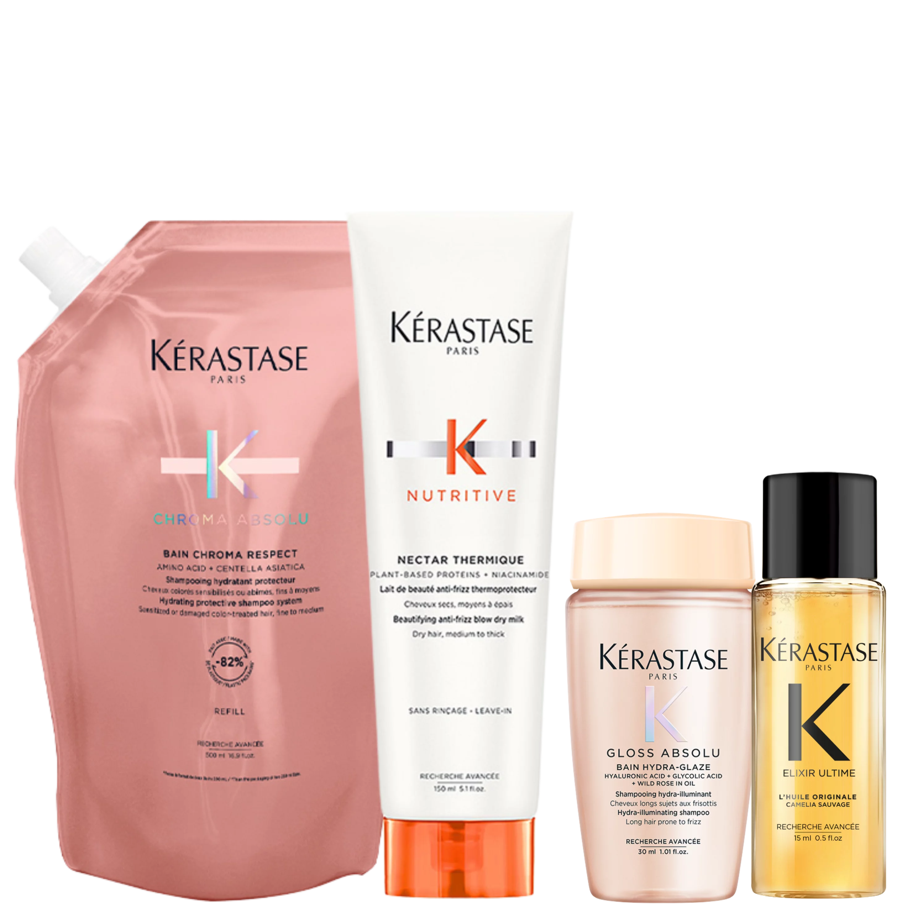 Cadeau offert avec l'achat de produits capillaires Kérastase