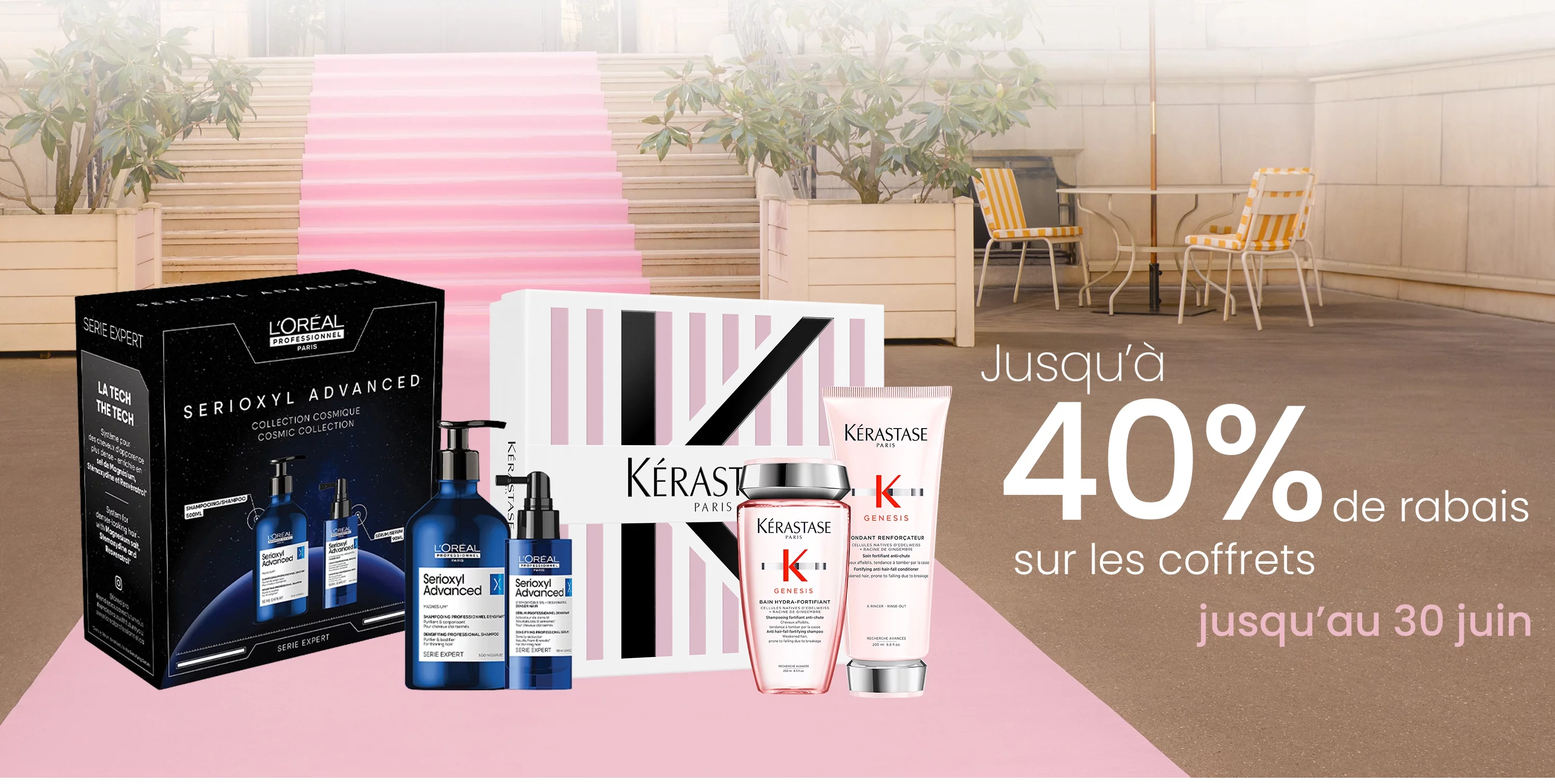 Coffrets de printemps en rabais : Kérastase, L'Oréal Professionnel, Shu Uemura et Pureology