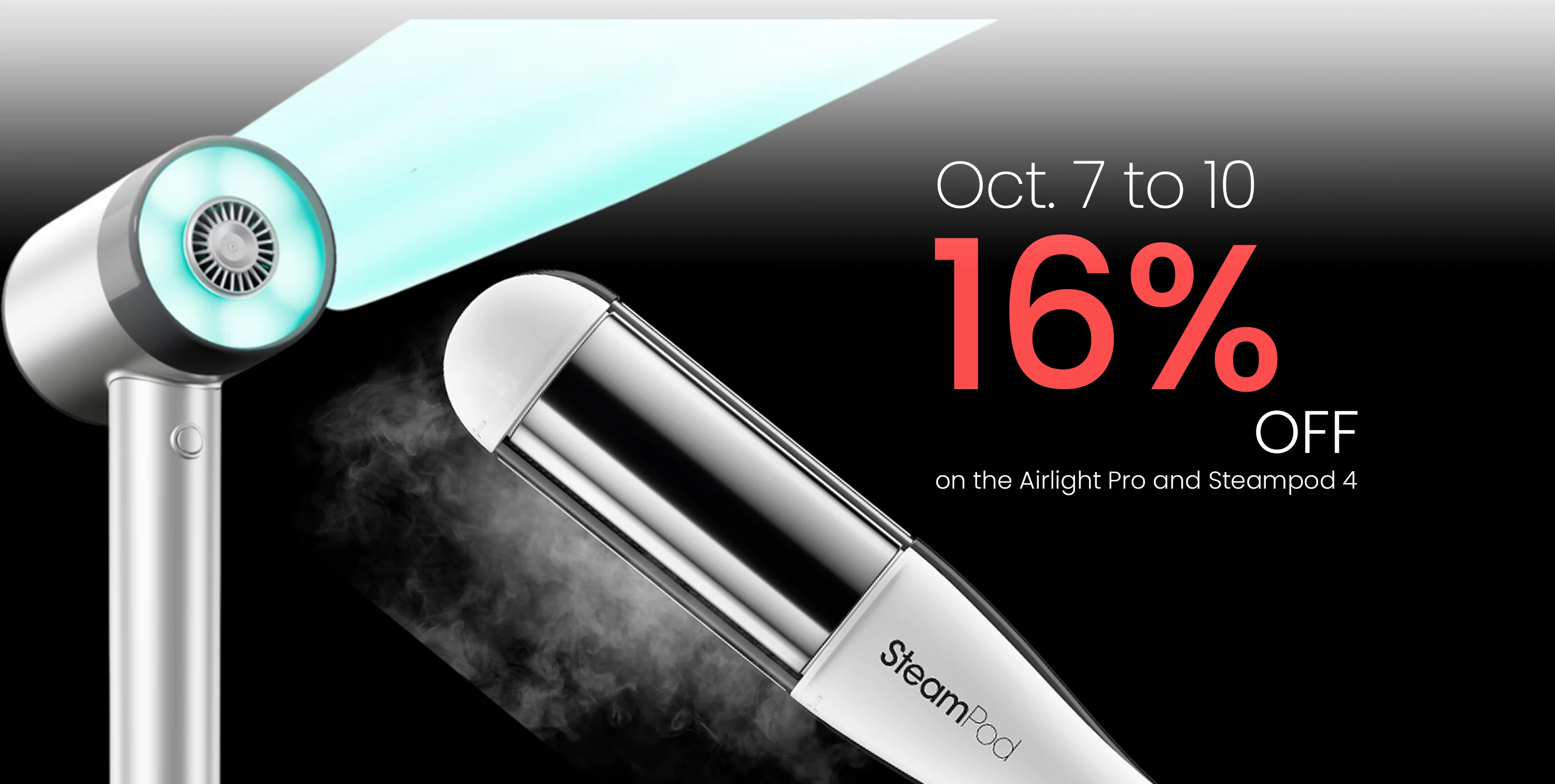16% off on  L'Oréal Professionnel Steampod 4 et Airlight Pro