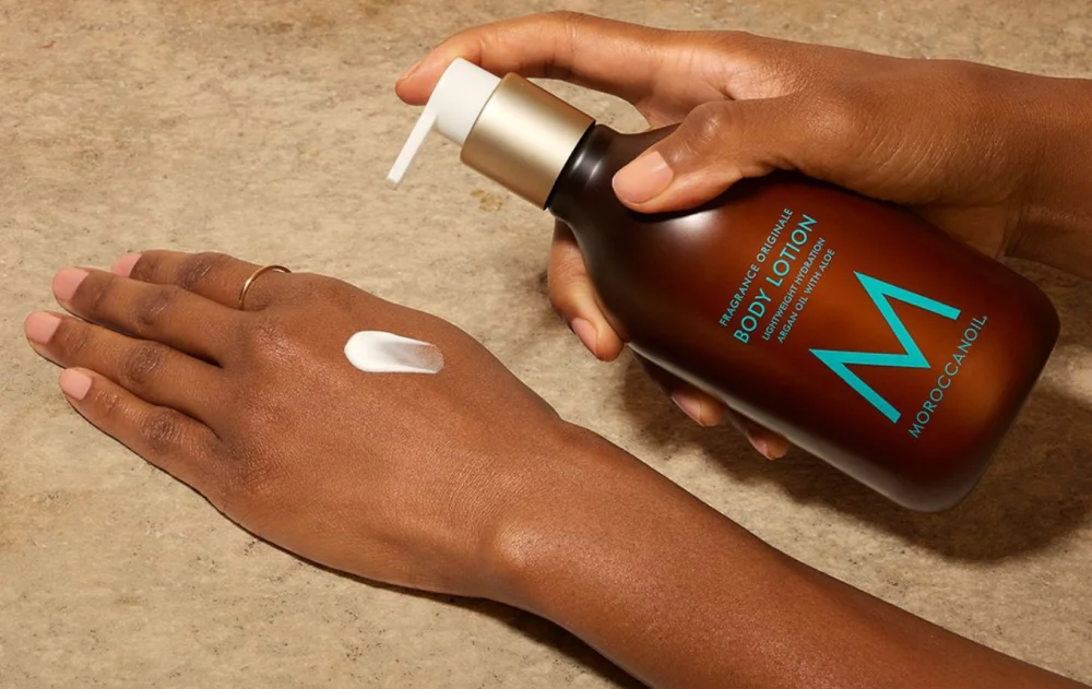 Moroccanoil skin care with argan oil