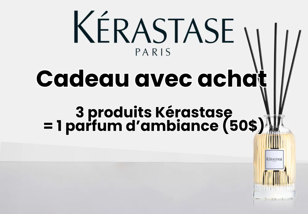 Parfum dambiance promotion Kérastase