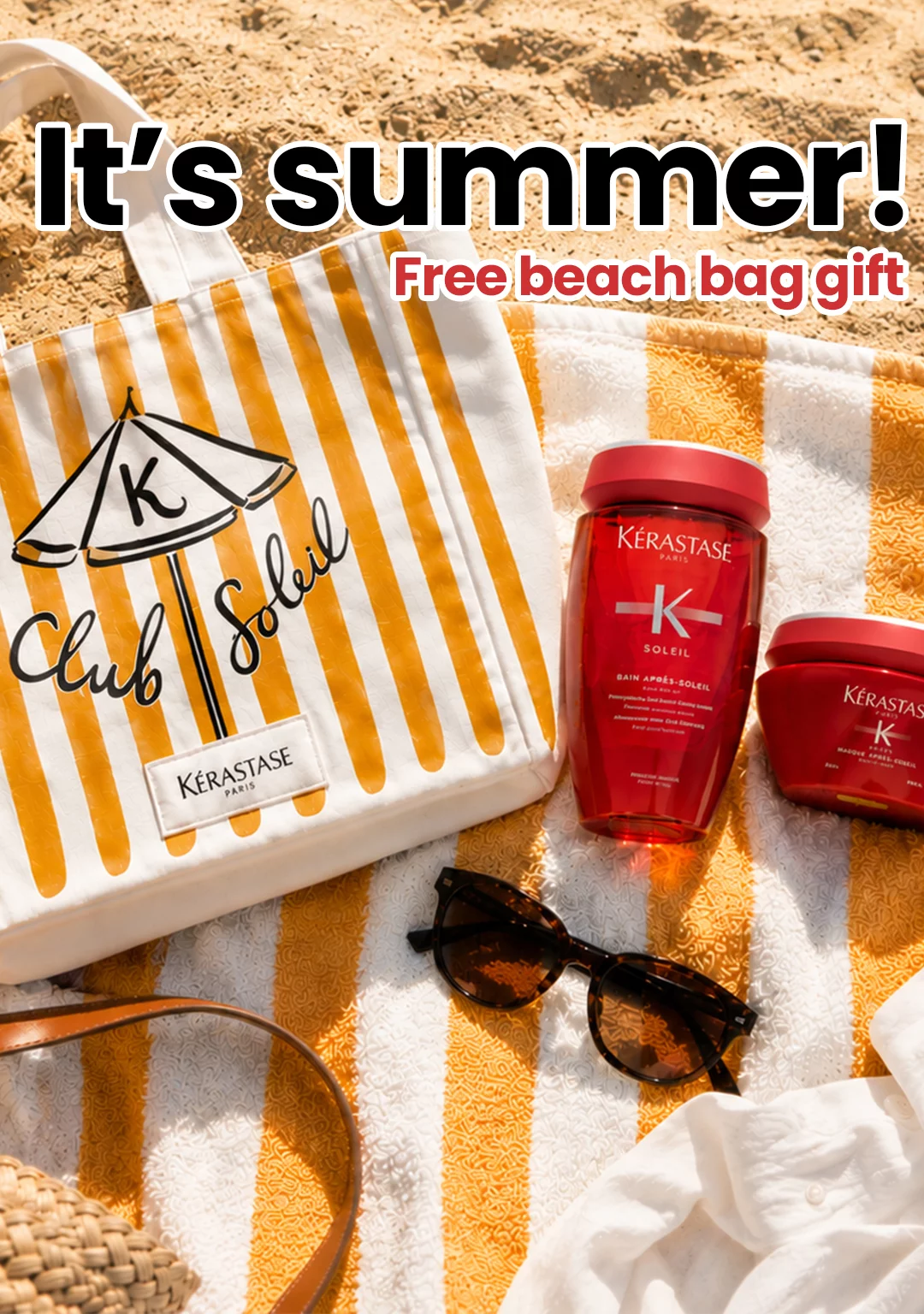 Spring gift sets with discounts on Kérastase, L'Oréal Professionnel, Shu Uemura, and Pureology products
