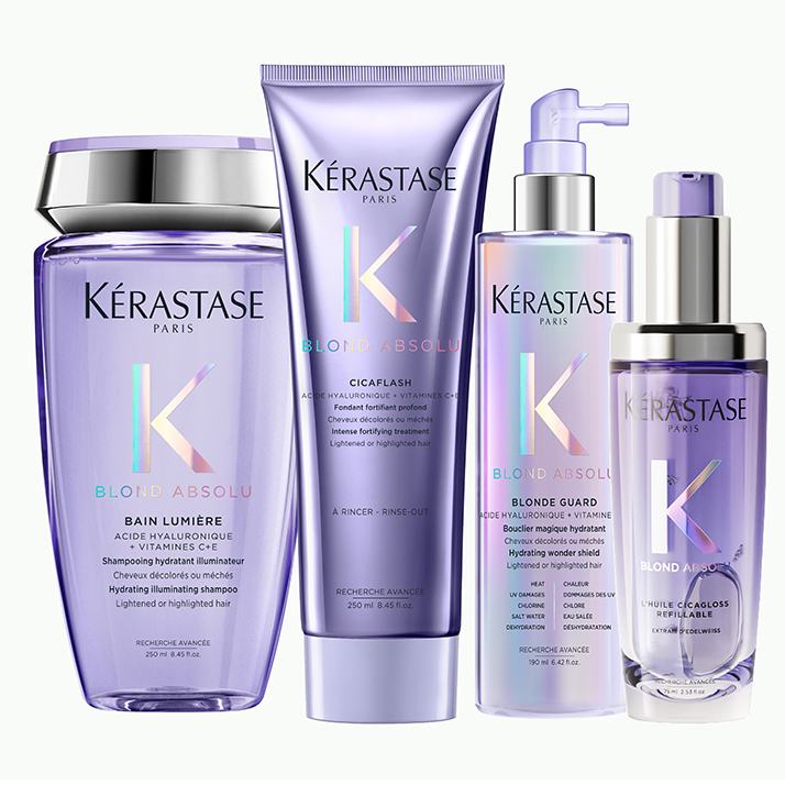 Blonde Gold Ritual: Hydrating Trio + Cicagloss Oil Set
