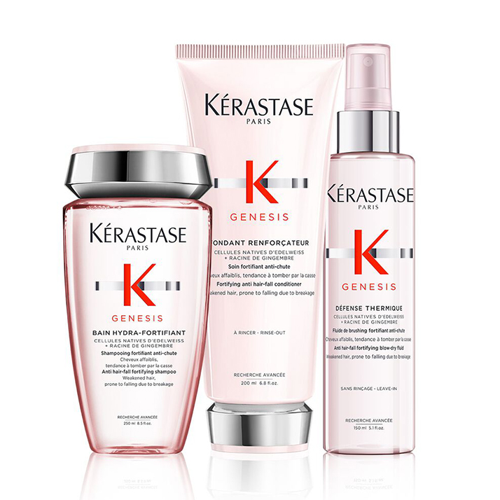 Routine fortifiante Genesis pour cheveux fins à mi-épais